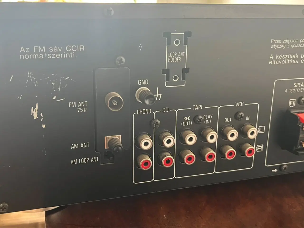 Billede 10 - TECHNICS AV stereo-receiver SA-EX100 2x100 watt!