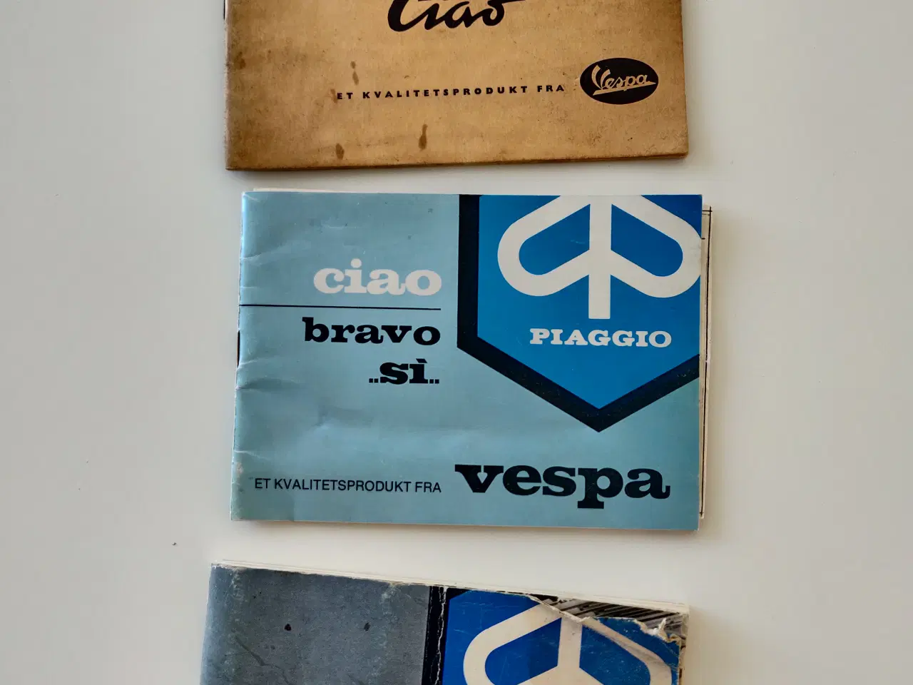 Billede 1 - Instruktionsbøger til Piaggio Ciao 1970'rne
