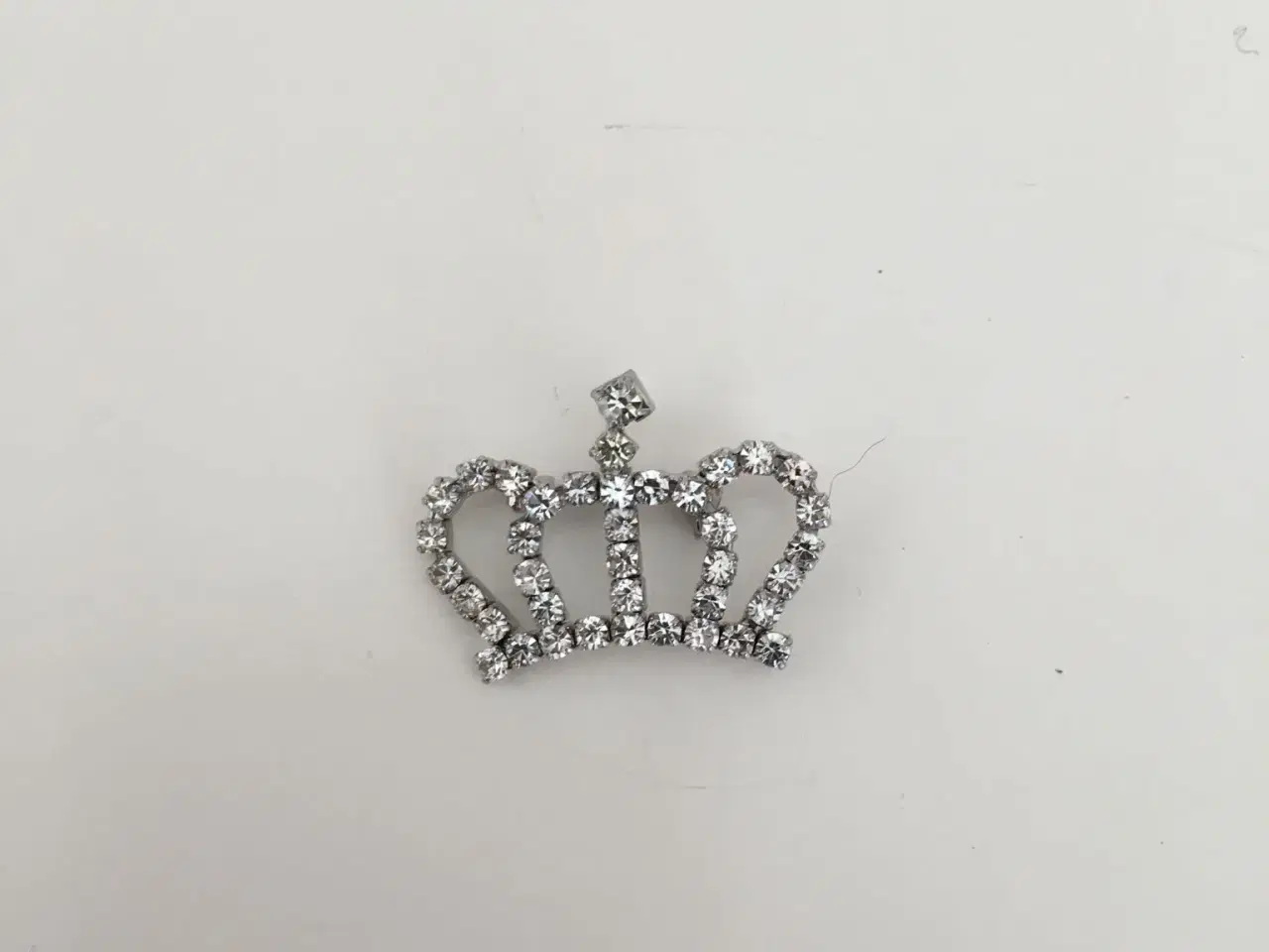 Billede 1 - Tiara krone broche diamant look