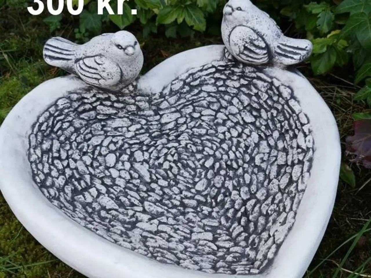 Billede 2 - FUGLEBADE - FLERE MODELLER - frostsikker beton