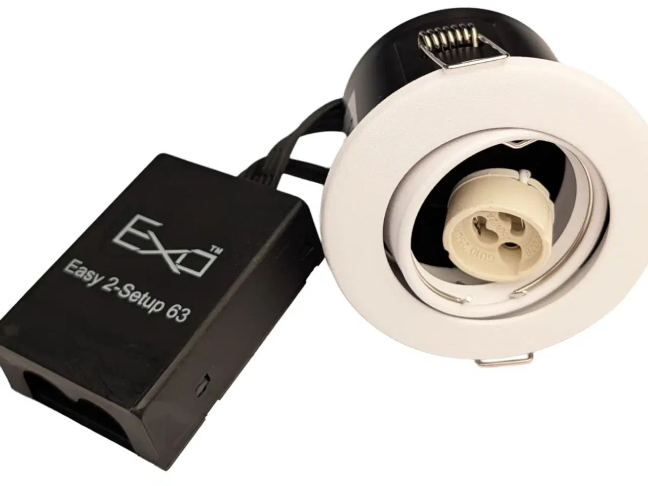 Billede 1 - Exx Easy 2-Setup 63 indbygningsspot hvid