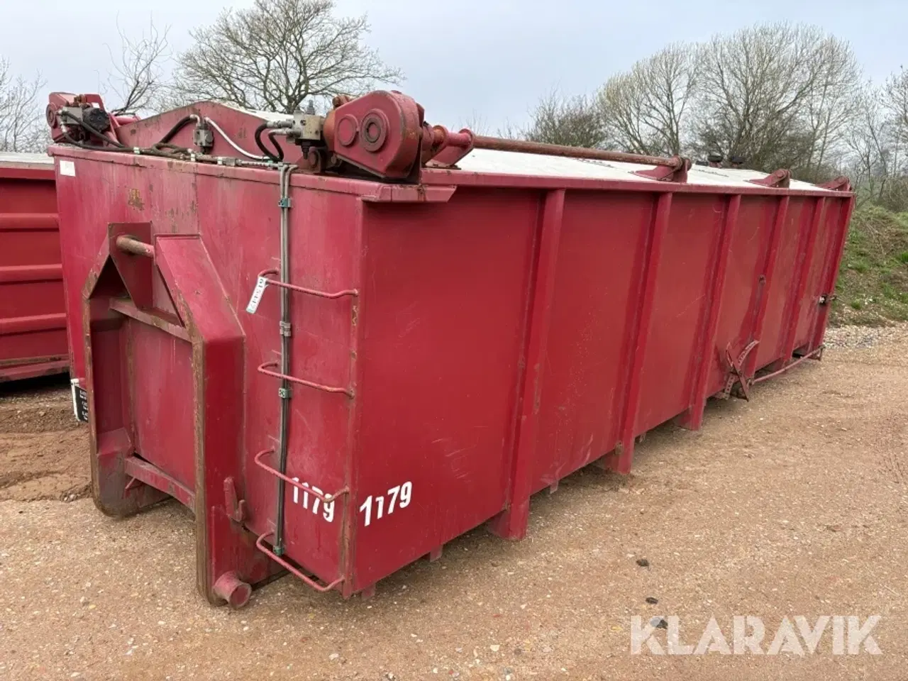 Billede 1 - Kroghejscontainer med låg