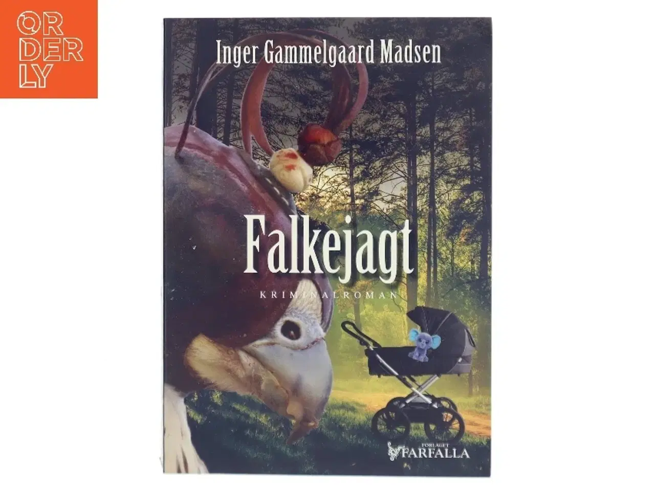 Billede 1 - Falkejagt : kriminalroman af Inger Gammelgaard Madsen (Bog)