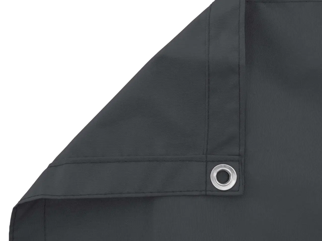 Billede 4 - Altan Skærm Sort 100 x 1000 cm Oxford stof