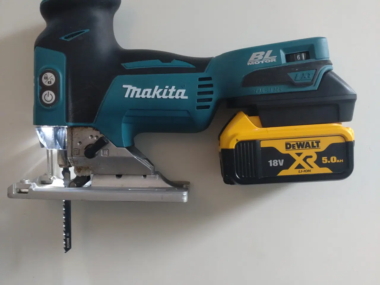 Billede 1 - Adapter makita til dewalt batteri