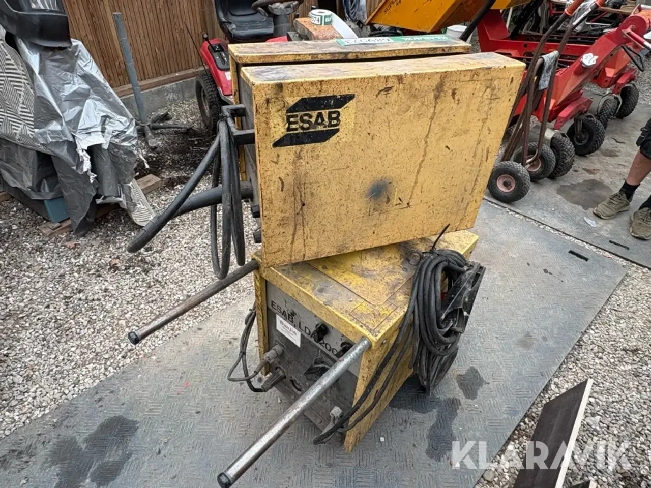 Billede 1 - Svejsemaskiner ESAB LDA 200 2 styk