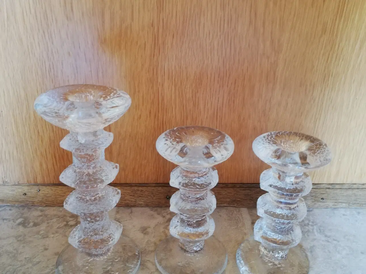 Billede 2 - Festivo Iittala lysestager 3 knopper og 4 knopper