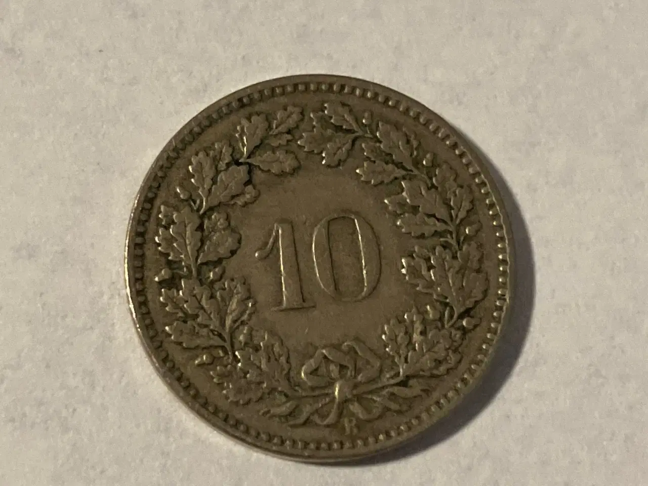 Billede 2 - 10 Rappen 1885 Switzerland