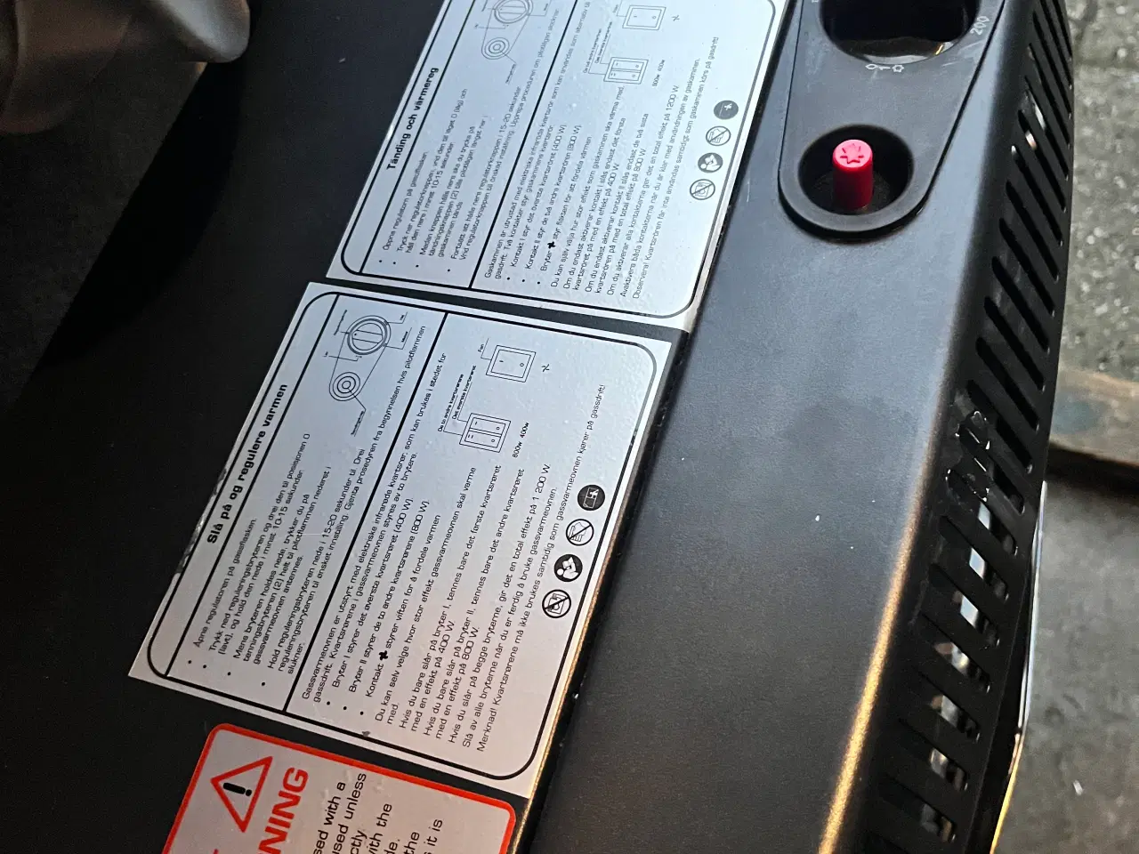 Billede 2 - Gasvarme oven sælges 