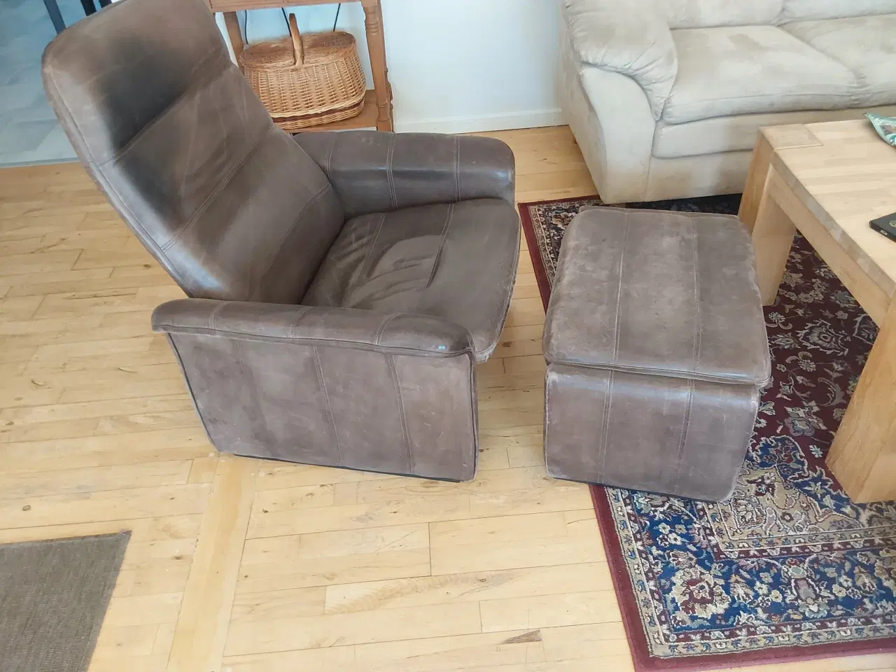 Billede 2 - De Sede ds 50 med fodskammel