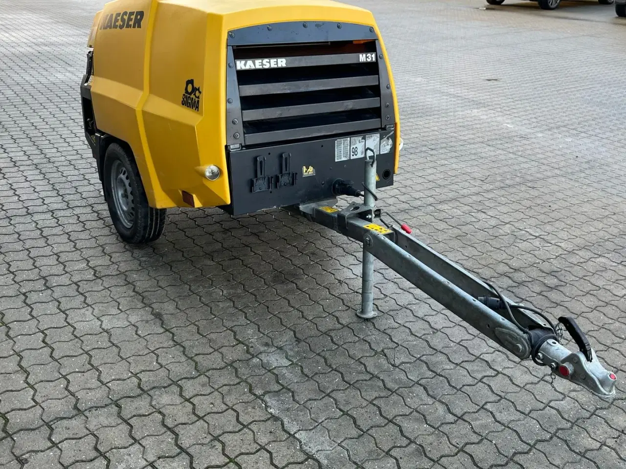 Billede 5 - Kaeser m31 3,1M3 kompressor på hjul