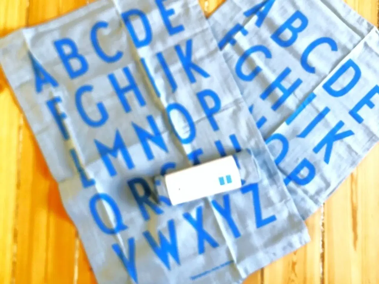 Billede 1 - 2 x 2 pakker designer-viskestykker fra A-Z