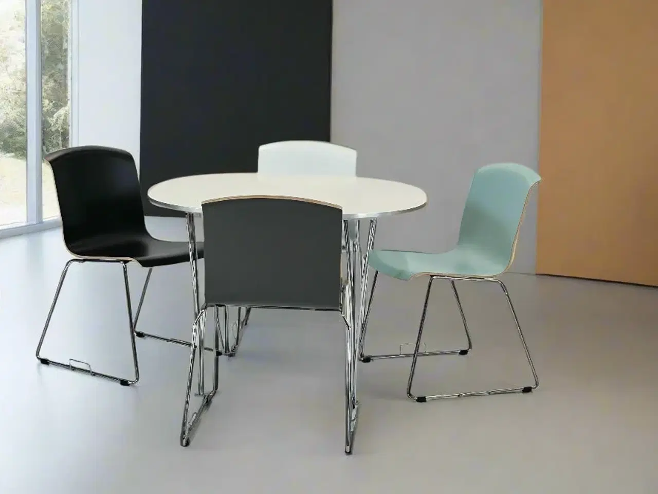 Billede 2 - Pause Runner Konferencestol fra Magnus Olesen (Formica Hvid)