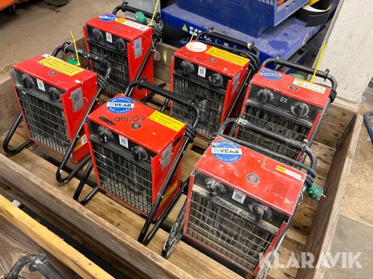 Billede 1 - Varmeblæser Veab BX2 - 6 styk