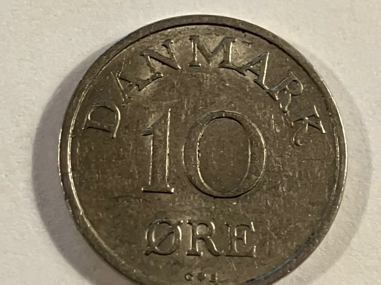 Billede 2 - 10 Øre 1957 Danmark
