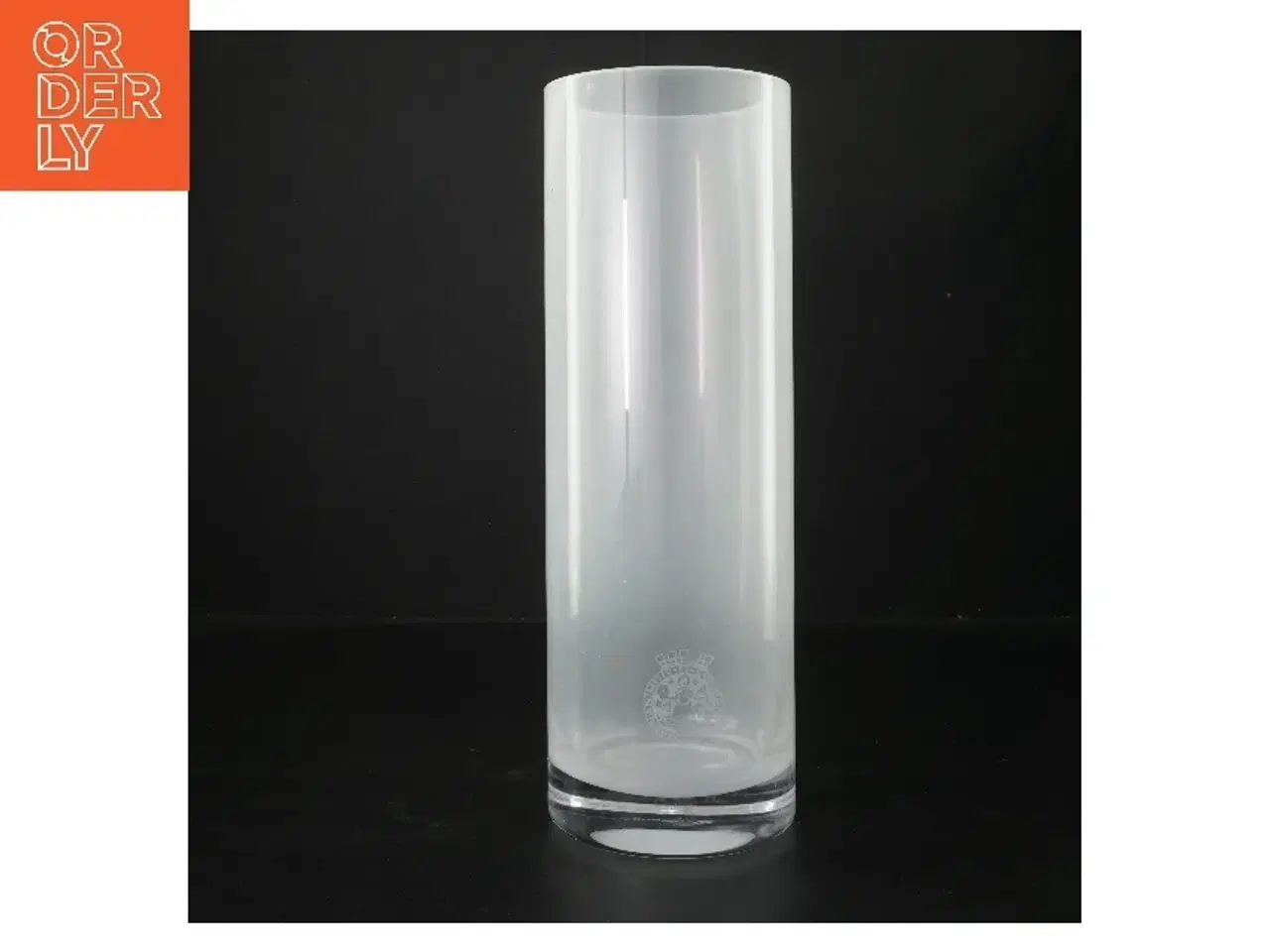 Billede 1 - Transparent glasvase (str. 30 cm)