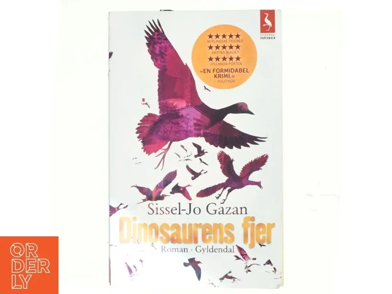 Billede 1 - Dinosaurens fjer : roman af Sissel-Jo Gazan (Bog)
