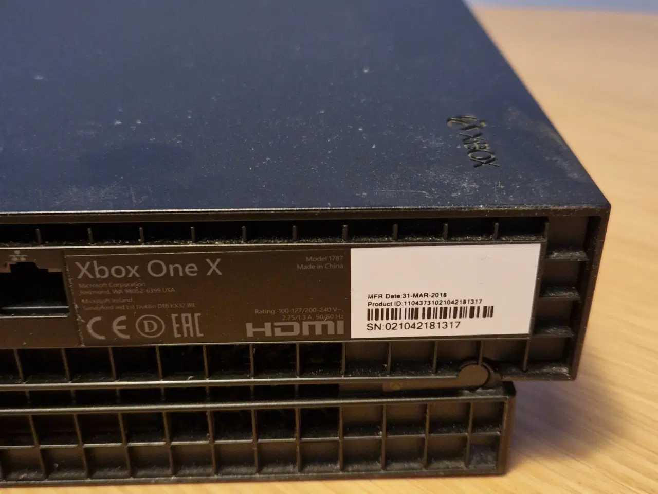 Billede 3 - 🎮 Xbox One X 1TB – Sort – Fuldt funktionel