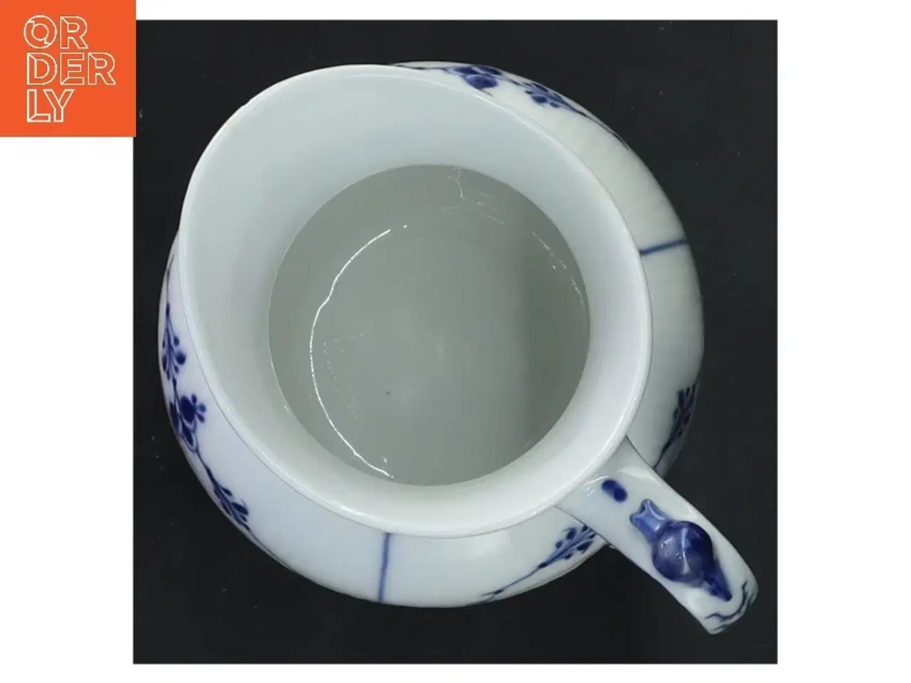 Billede 6 - Porcelæns kande med musselmalet blåt mønster fra Royal Copenhagen (str. 10 cm)
