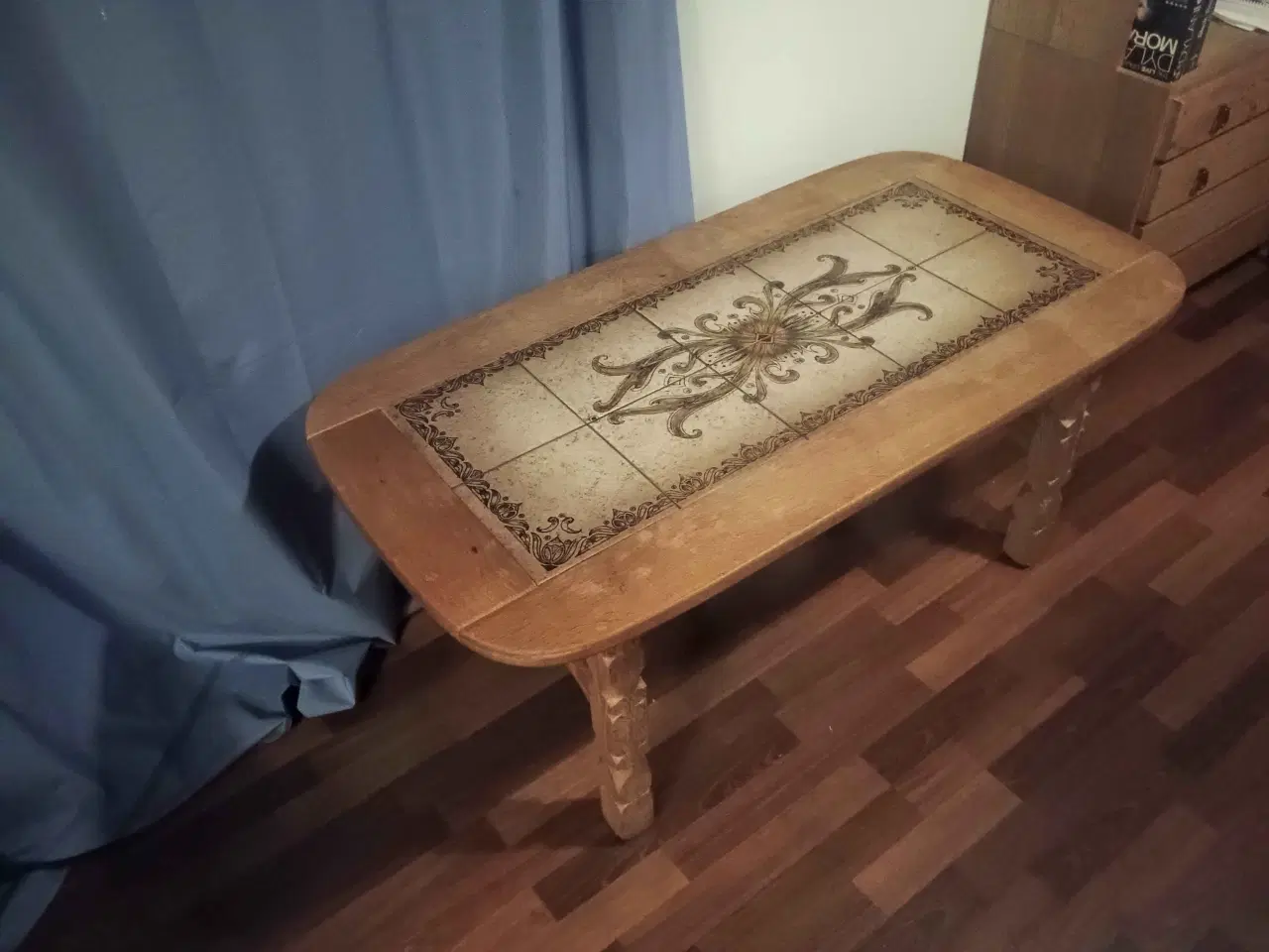 Billede 1 - Sofabord med kakler