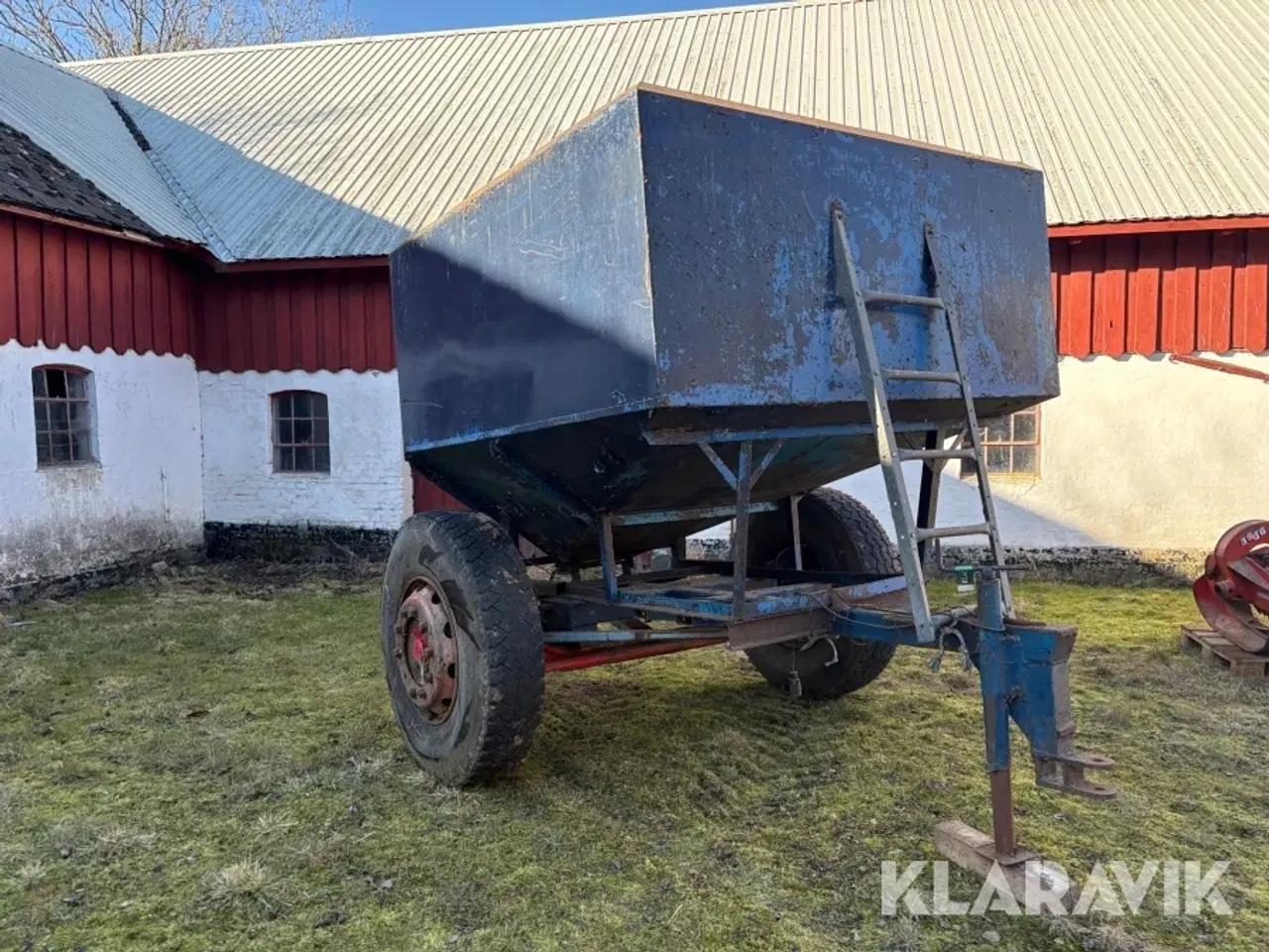Billede 3 - Kornvogn Herborg med bundudløb