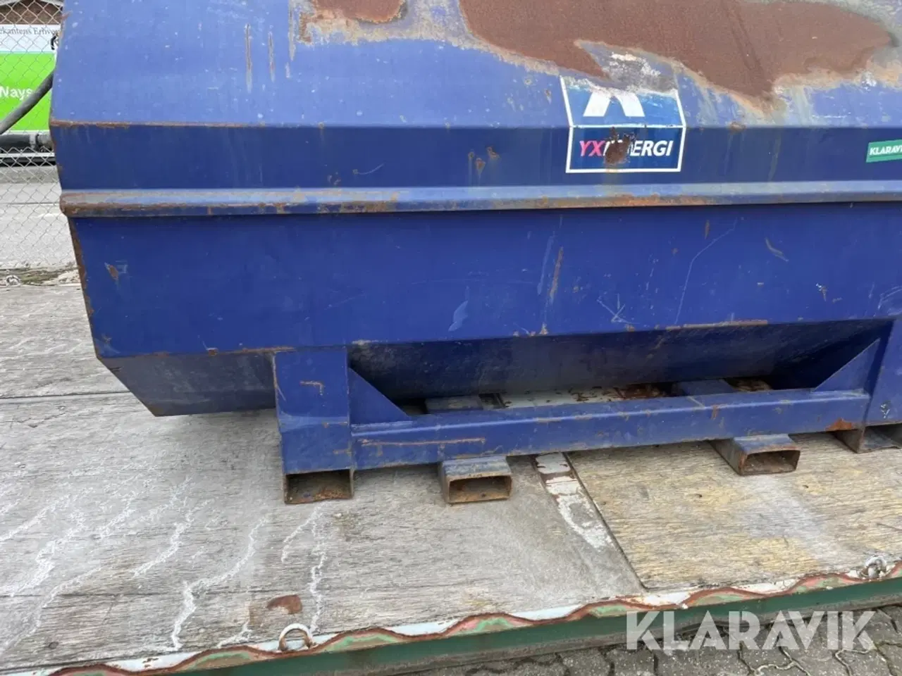 Billede 7 - Olietank med pumpe 2500L