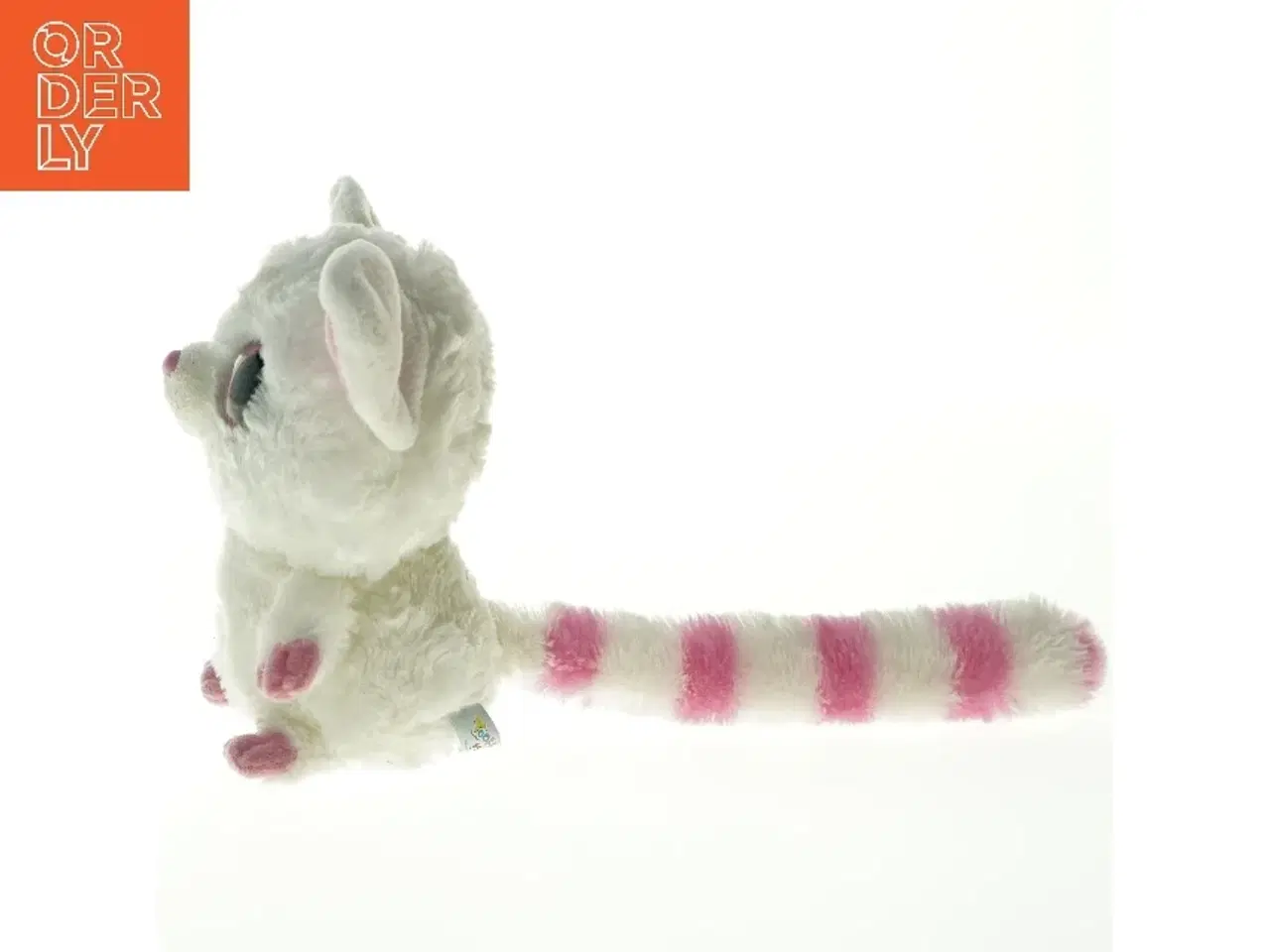 Billede 2 - Tøjdyr kat med lang hale fra Ty (str. 20 x 10 cm)