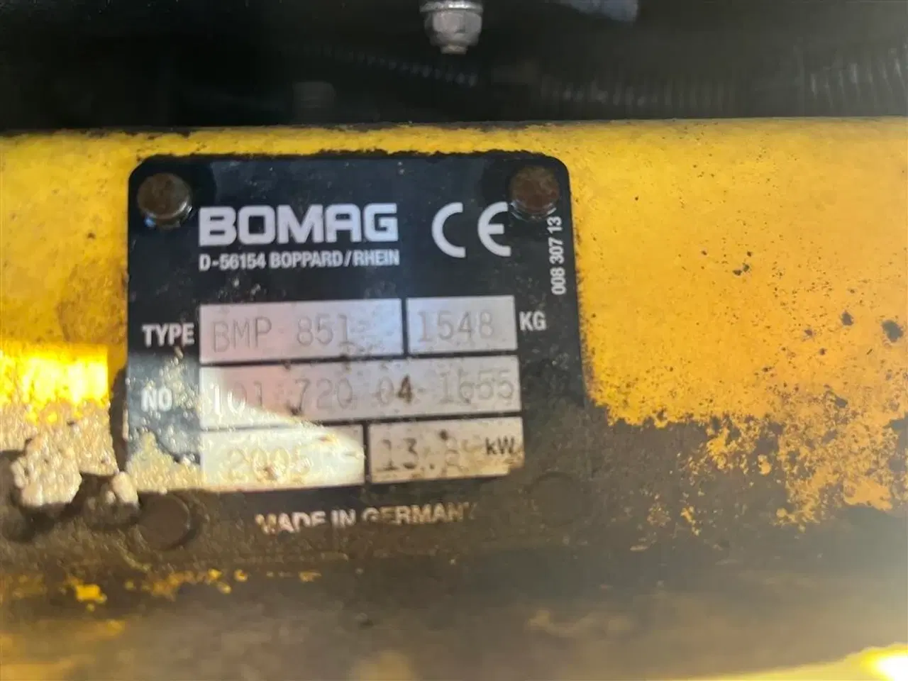 Billede 12 - Bomag BMP851 råjordskompaktor