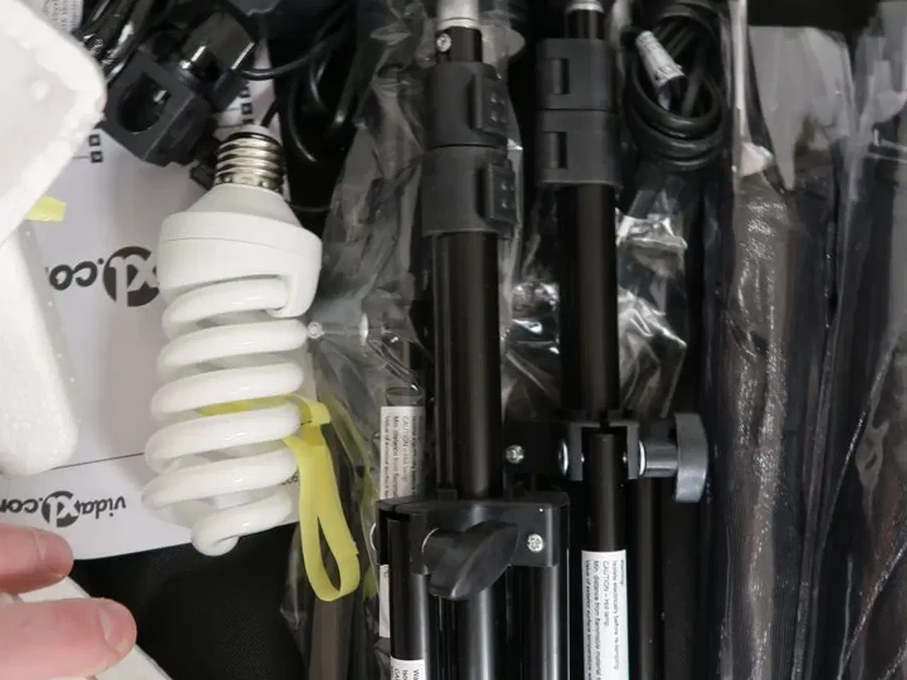 Billede 3 - Fotoudstyr m. white/green/black screen