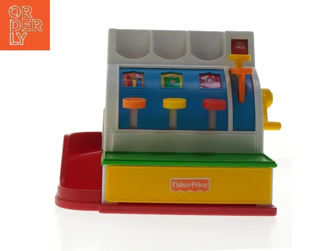 Billede 1 - Fisher Price legetøjskasseapparat fra Fisher Price (str. 23x20x20 cm)