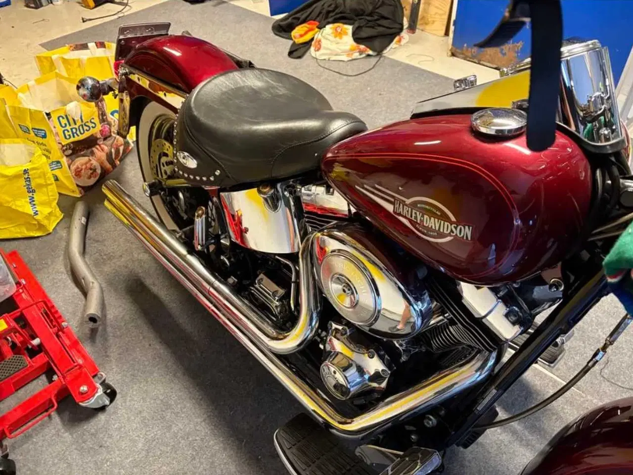 Billede 2 - Harley Davidson årg 2001 uden afgift.