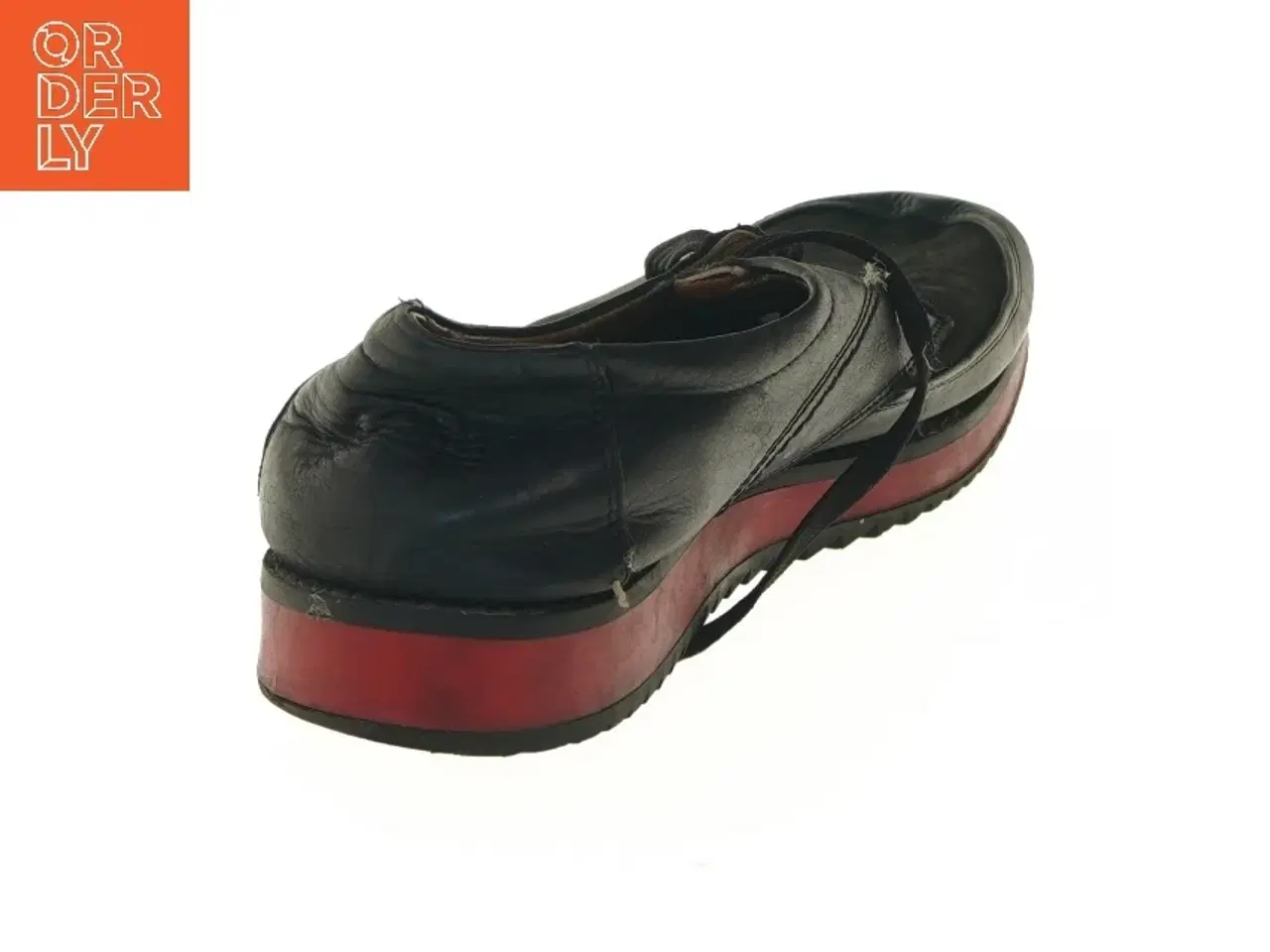 Billede 4 - Sort herresko med rød sål, str. 44 fra De Costa (str. 44 )