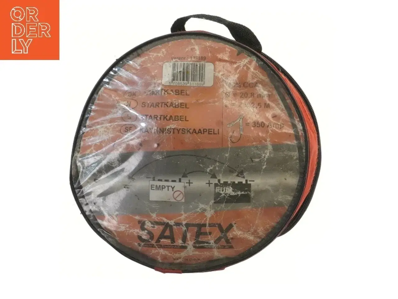 Billede 1 - Startkabler i taske fra Sattex (str. 2x2,5 m cm)