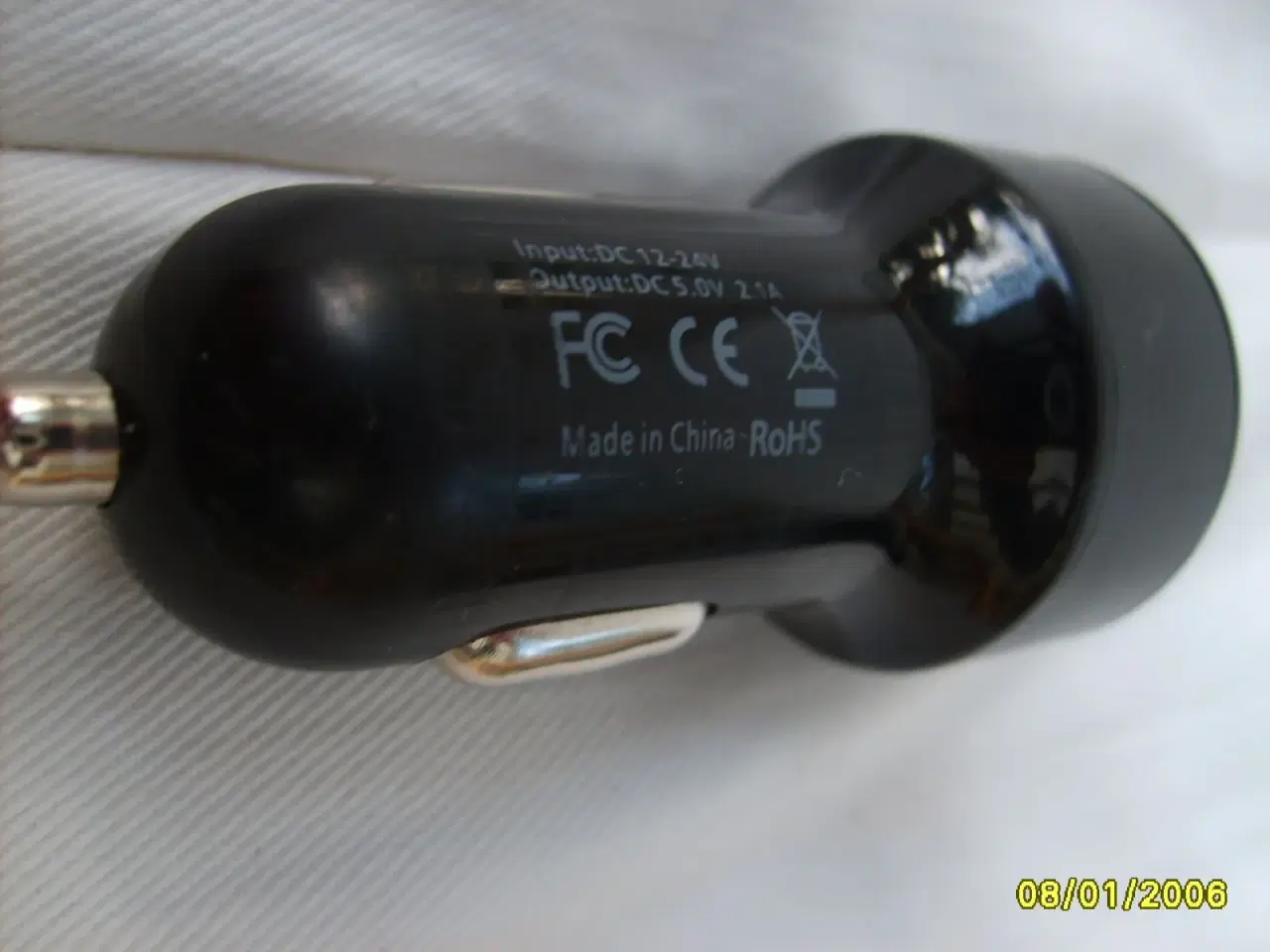 Billede 5 - Autolader/Cigartænderadapter 2 USB stik 2,1A og 1A