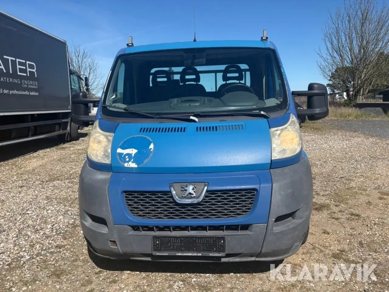 Billede 2 - Ladbil Peugeot BOXER 2.2 HDI L3 LADVOGN 3-DØRS med kran