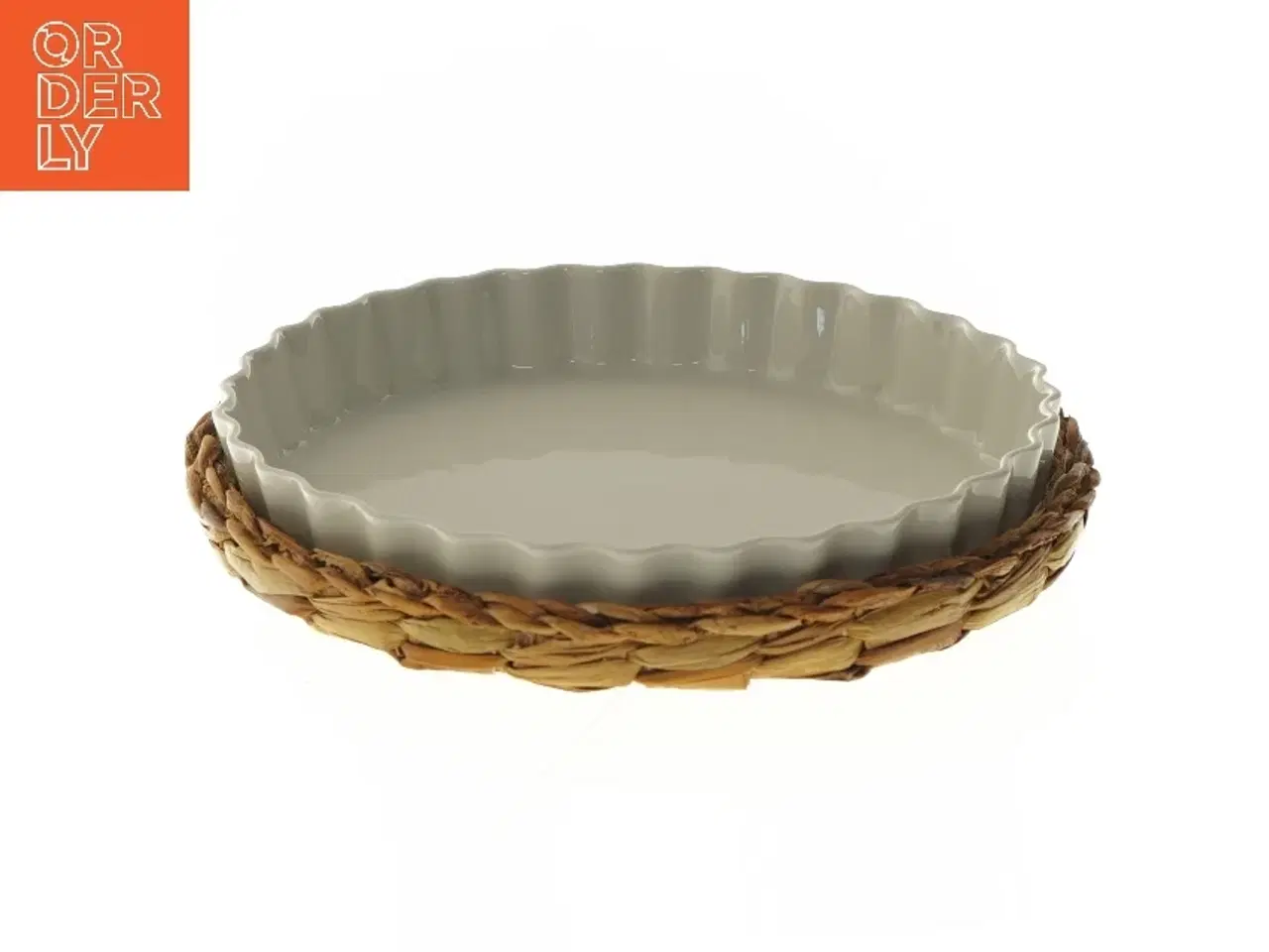 Billede 1 - tærte fad med fletkurv, 28 cm fra Pillivuyt (str. 24 cm)