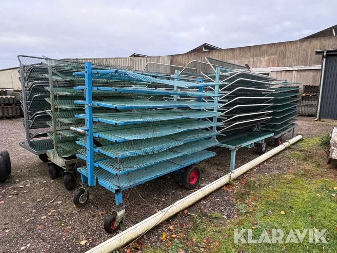 Billede 4 - Lot: rullevogne 8 styk