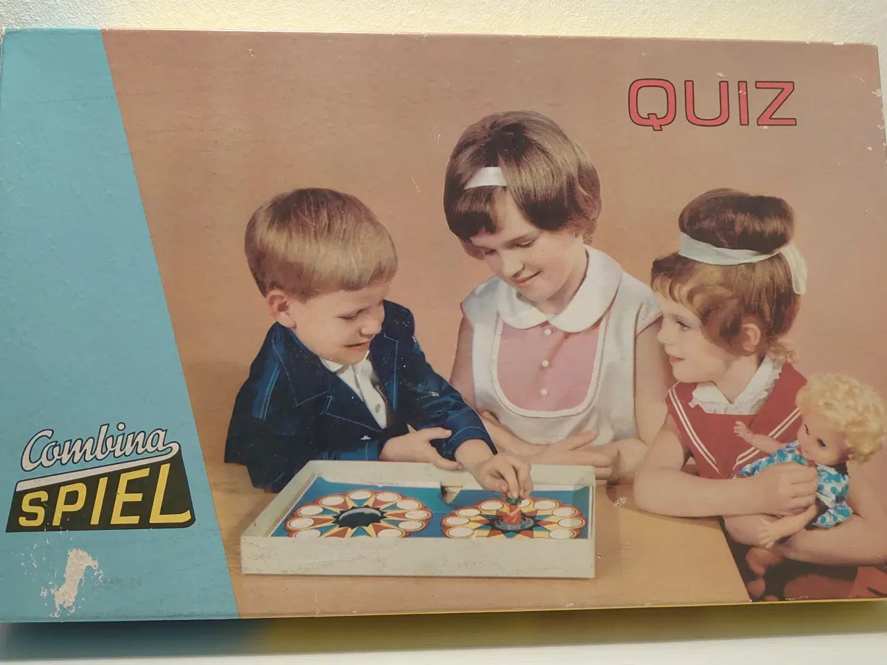 Billede 1 - Combina magnetisk Quiz spil fra 1965.