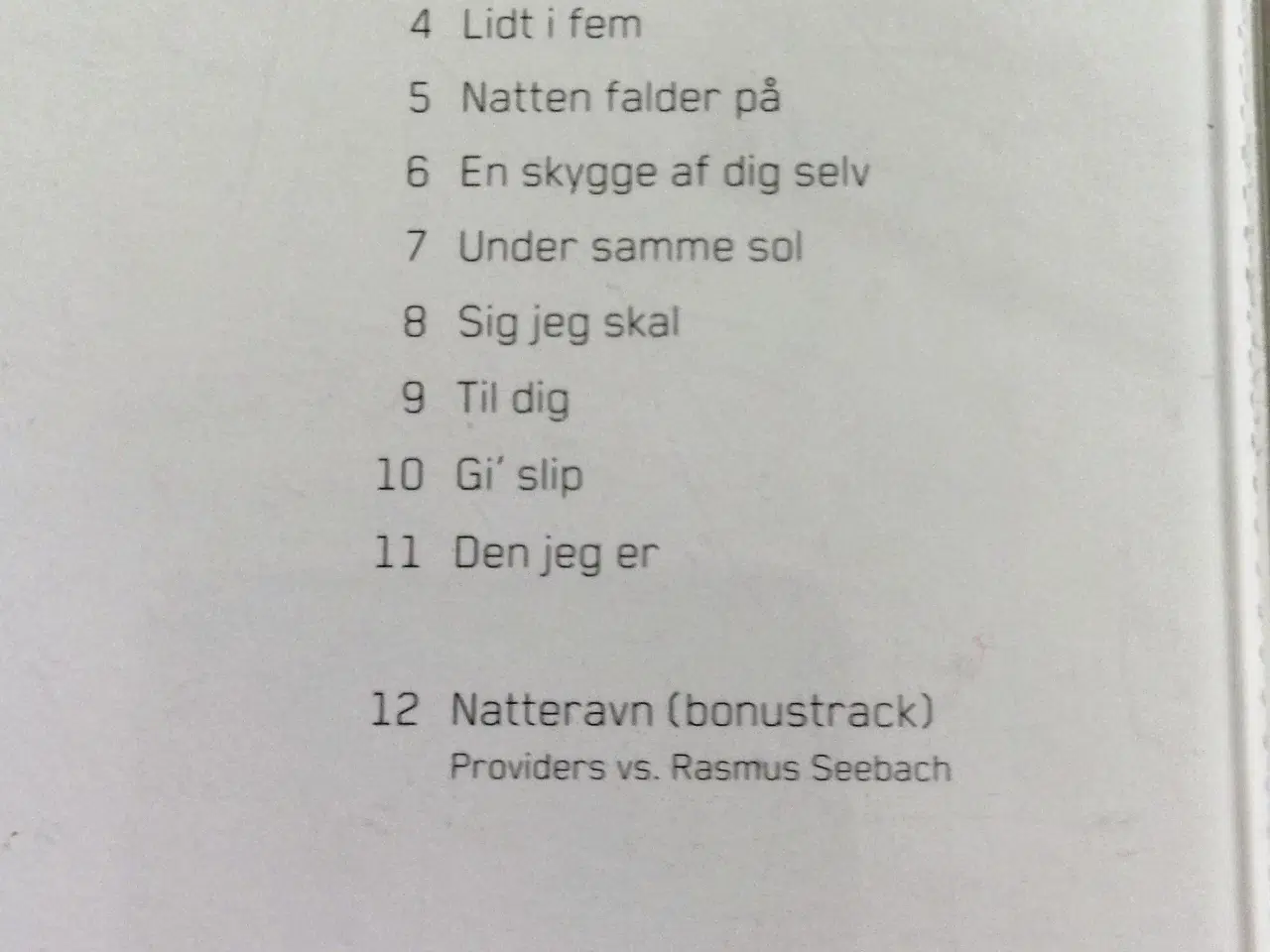 Billede 2 - CD Rasmus Seebach 