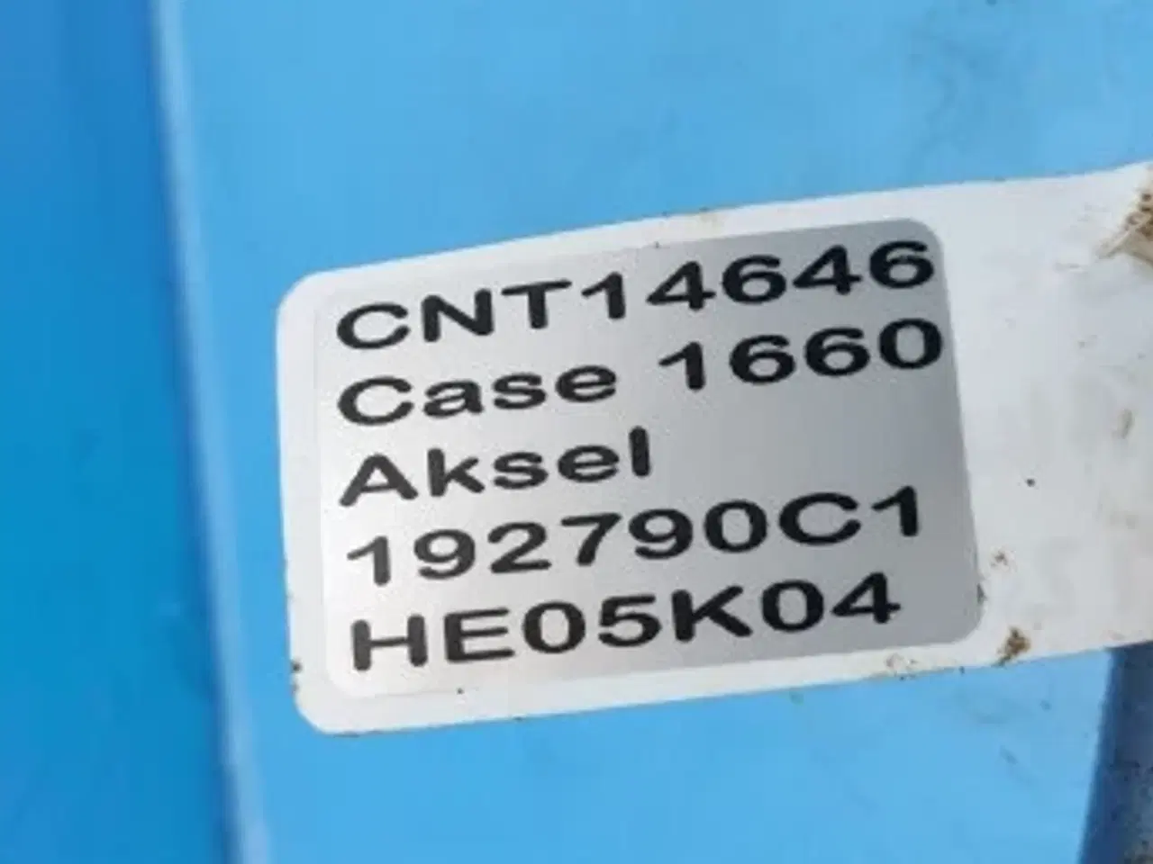 Billede 8 - Case 1660 Aksel 192790C1