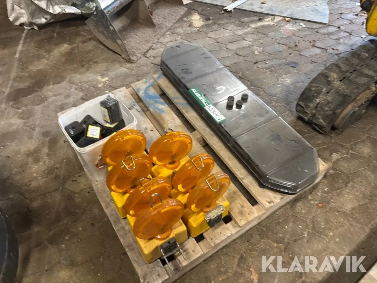 Billede 5 - Blandet lot afspærring lamper + led rotorblink