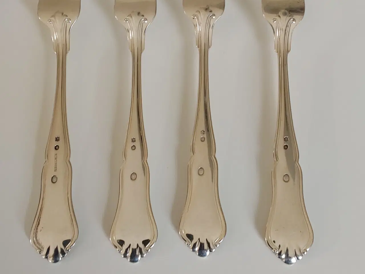 Billede 2 - Rita sølvbestik middagsgafler 4 stk.