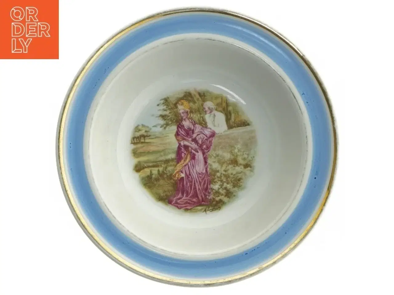 Billede 8 - Dekorative platter med rokokomotiver fra Arabia (str. Ø. 17. cm. 6 styk)