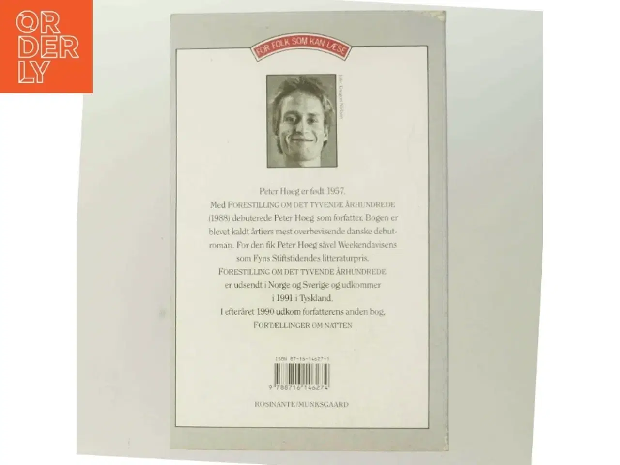 Billede 3 - Forestilling om det tyvende århundrede : roman af Peter Høeg (f. 1957-05-17) (Bog)
