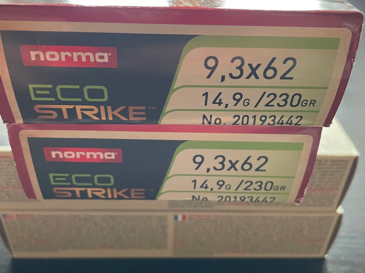 Billede 2 - Ammunition 9.3x62 Norma Eco Strike