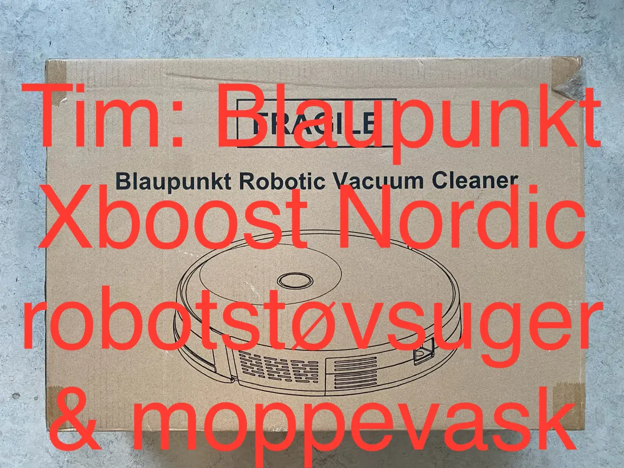 Billede 1 - Blaupunkt Xboost Nordic robotstøvsuger 
