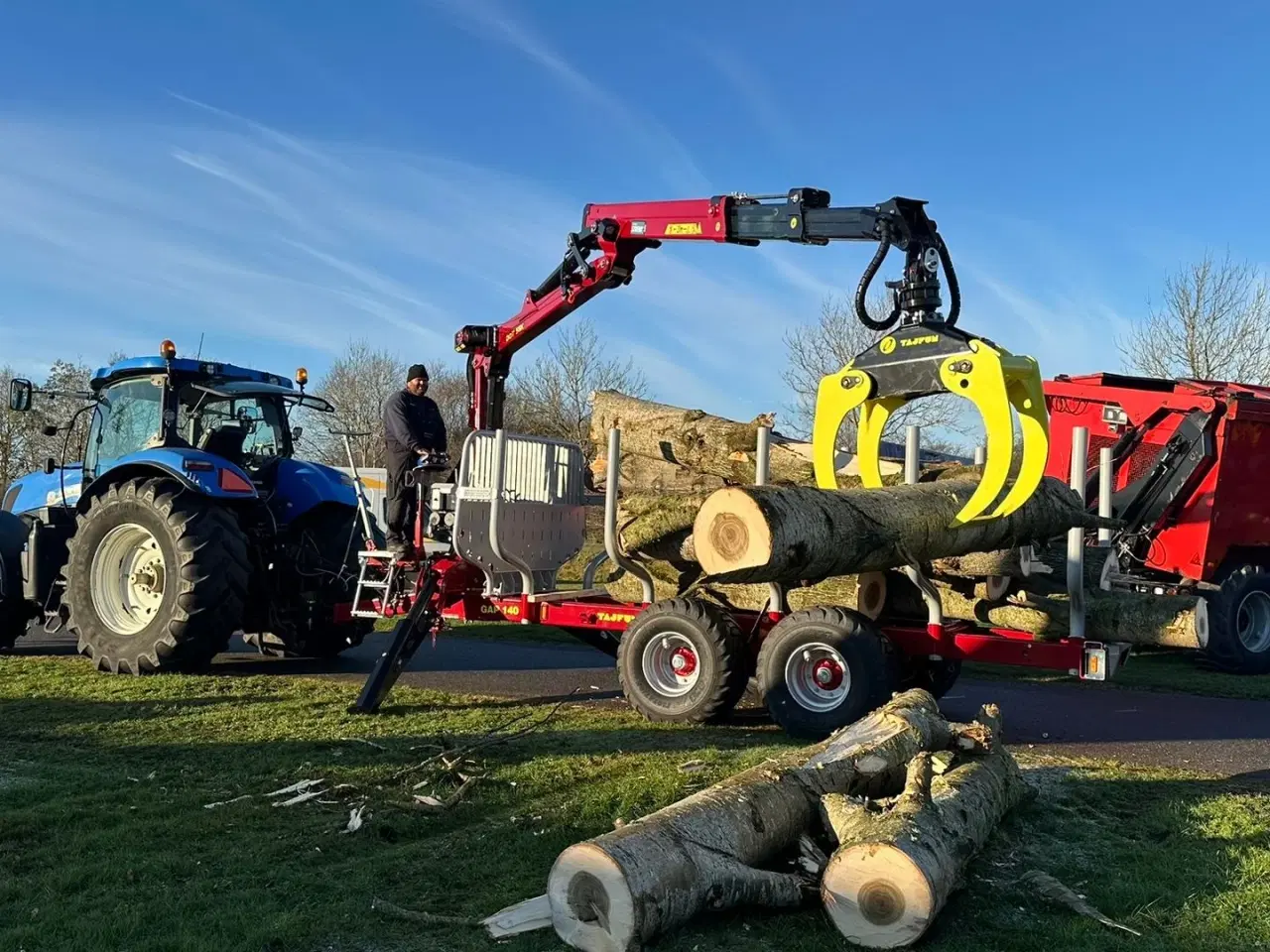 Billede 6 - Tajfun GAP 140 Med DOT 55K (8,4M kran ) DEMO