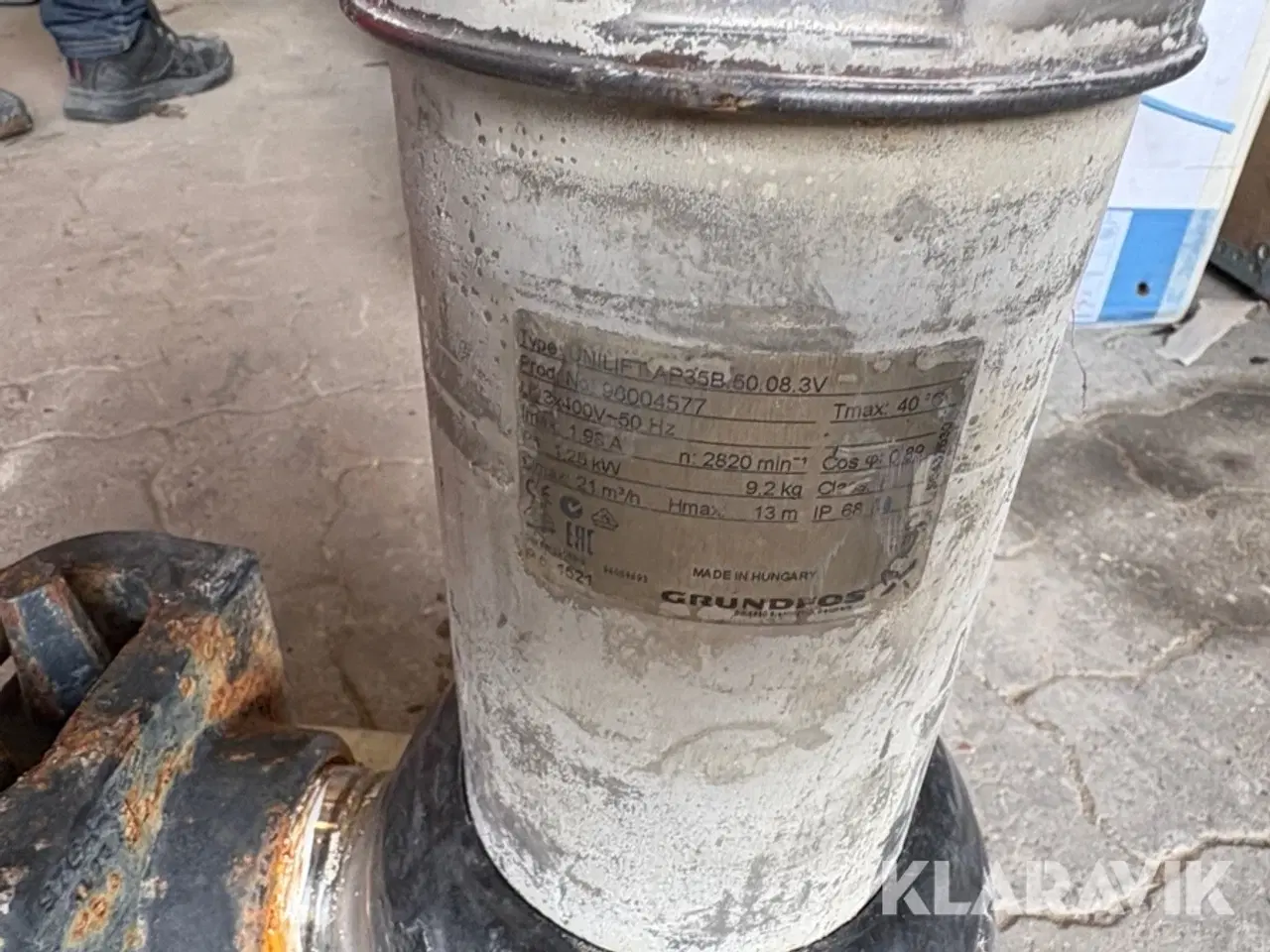 Billede 3 - Pumpe grundfos Unilift ap35b.50.08.3v