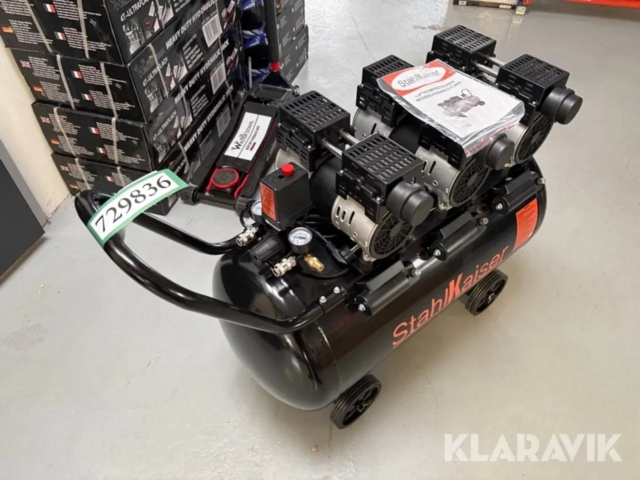 Billede 3 - Kompressorer Stahl Kaiser 3*4J-750-100L