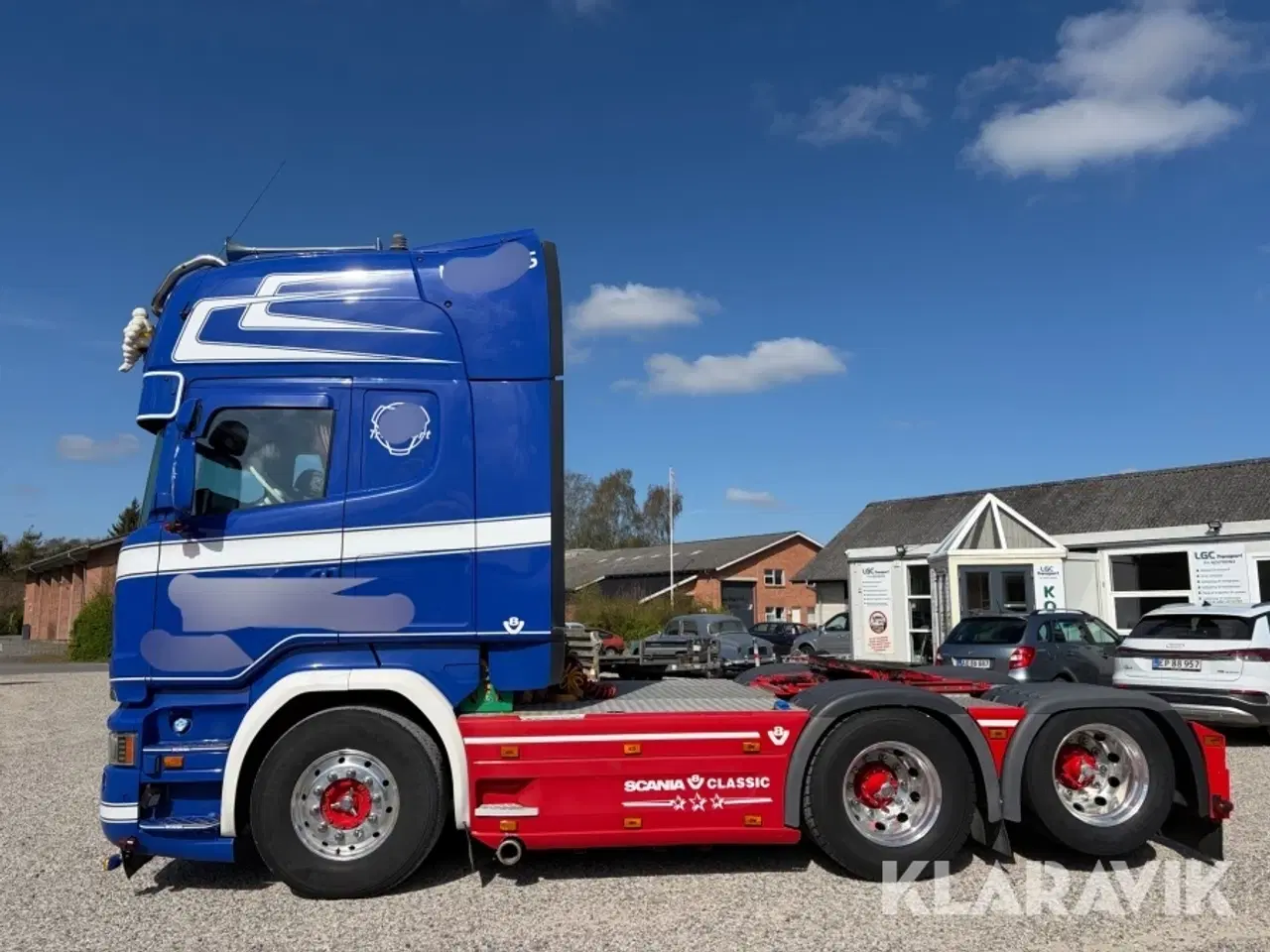 Billede 2 - Lastbil Scania R580 trækker